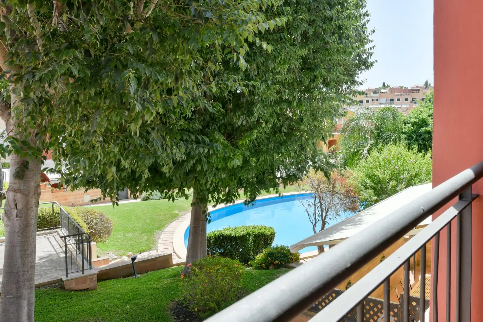 Piscina de Casa adosada en venda en  Palma de Mallorca amb Aire condicionat, Jardí privat i Terrassa