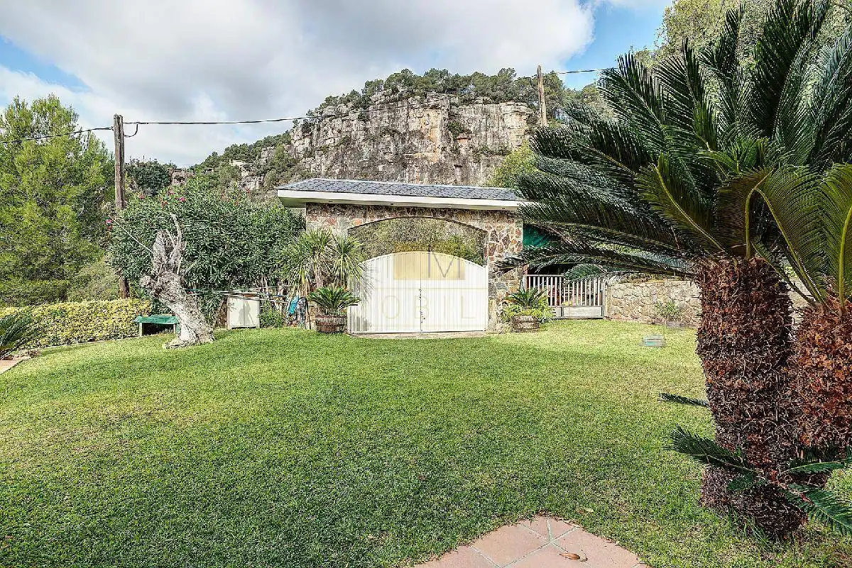 Jardín de Casa o chalet en venta en Vallirana con Aire acondicionado, Calefacción y Jardín privado