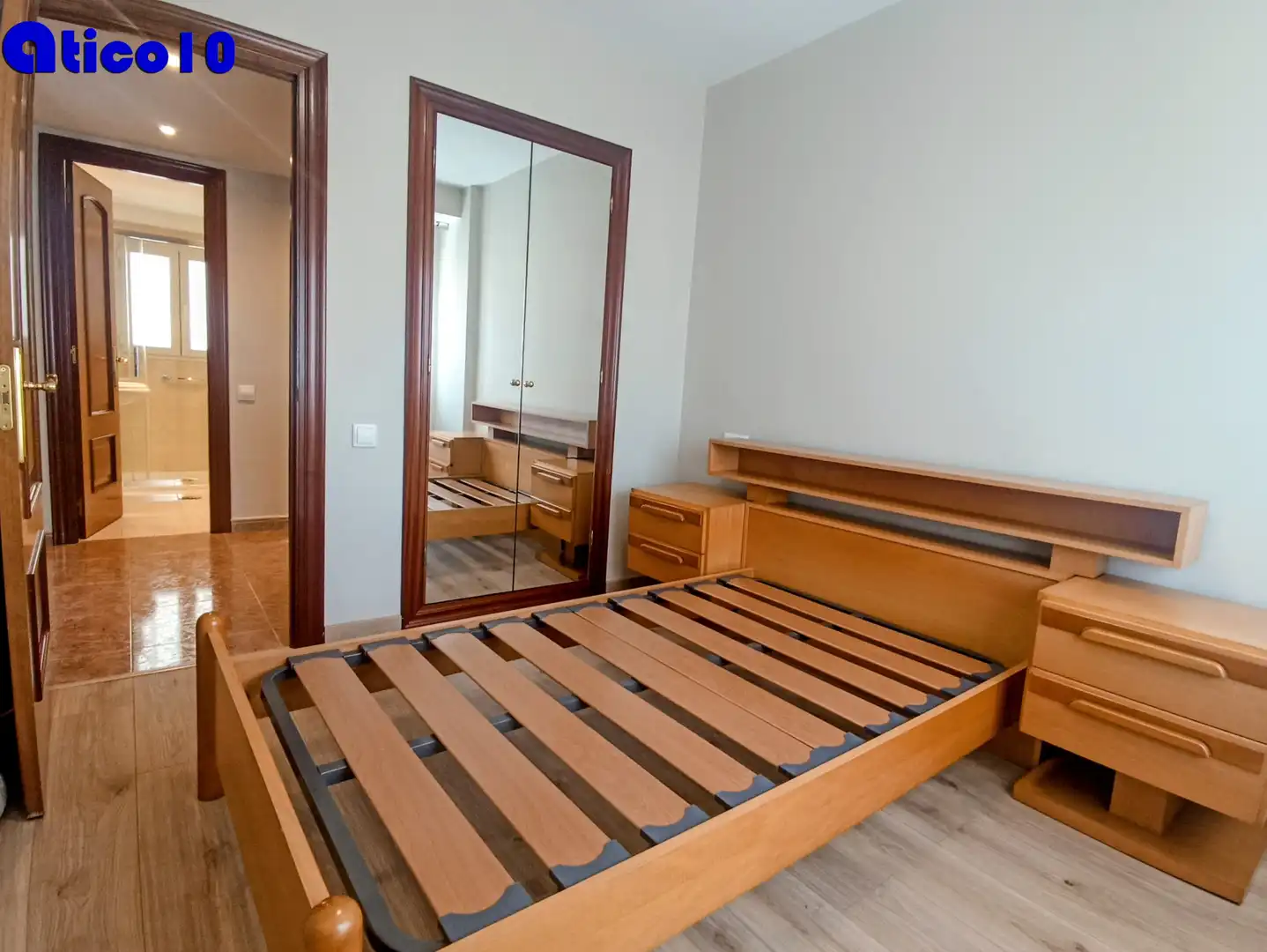 Schlafzimmer von Wohnung zur Miete in Oviedo  mit Heizung, Terrasse und Möbliert