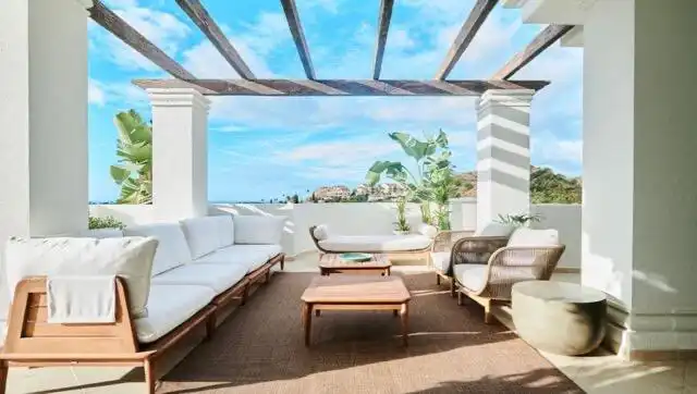 Terrace of Apartments for sale in Marbella