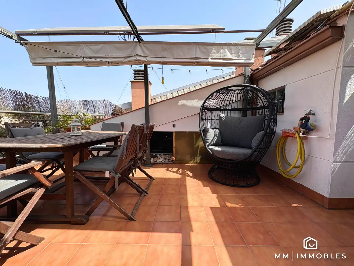 Terrace of Attic for sale in Les Franqueses del Vallès  with Parquet flooring, Terrace and Balcony