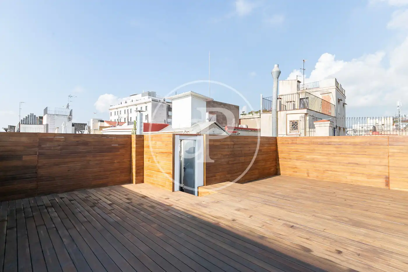Terrasse von Dachboden zum Verkauf in Barcelona mit Klimaanlage, Heizung und Terrasse