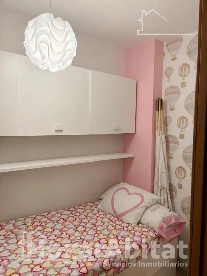 Bedroom of Flat for sale in Torrent  with Air Conditioner, Heating and Private garden