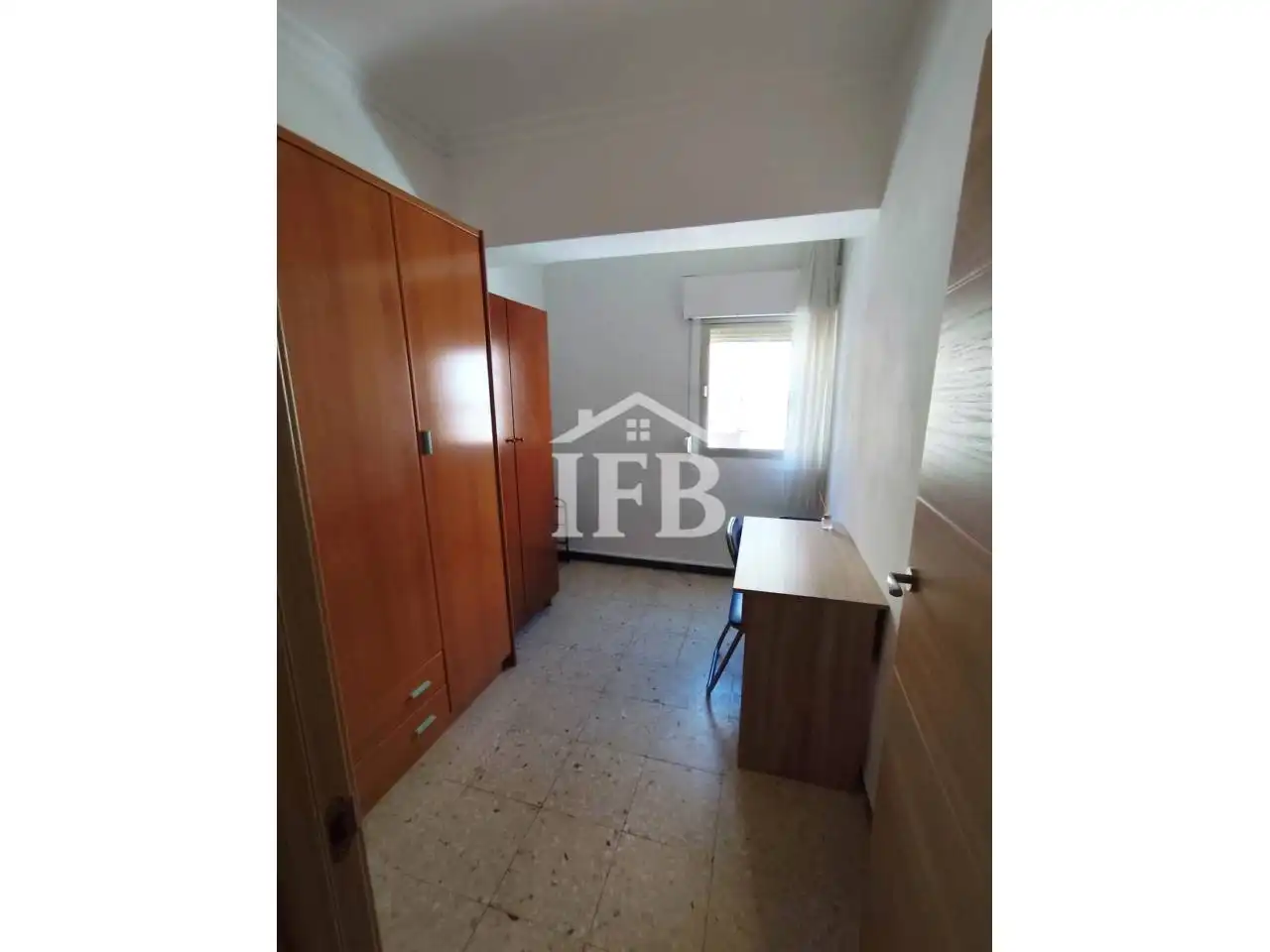Bedroom of Flat for rent in Badajoz  with Air Conditioner, Heating and Furnished