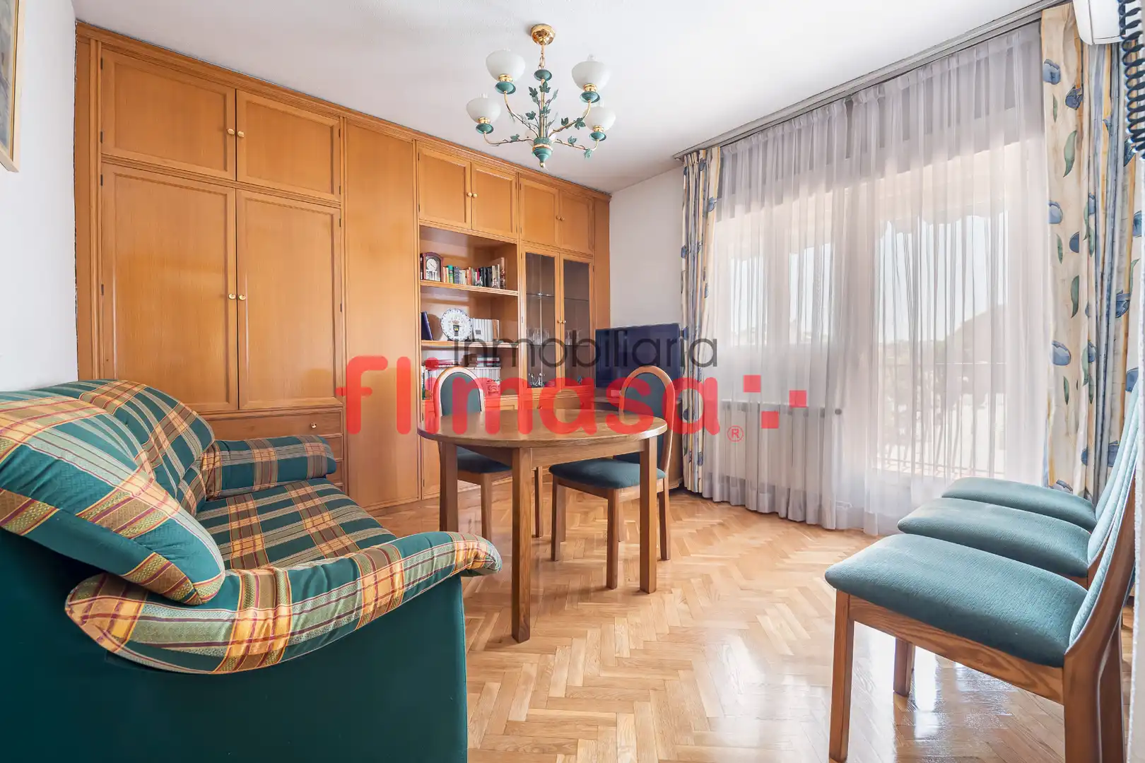 Schlafzimmer von Wohnung zum Verkauf in Villaviciosa de Odón mit Klimaanlage, Heizung und Terrasse