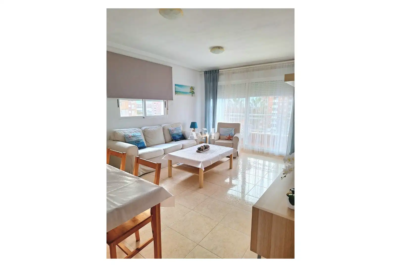 Living room of Flat for rent in Nueva Torrevieja - Aguas Nuevas