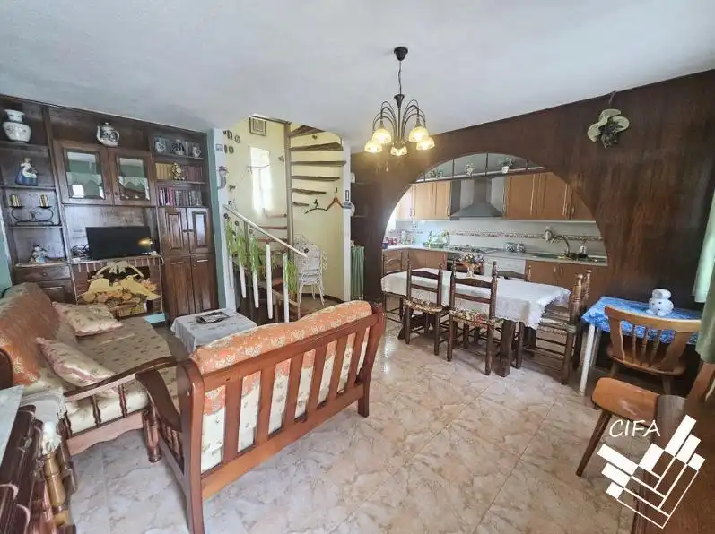 Küche von Einfamilien-Reihenhaus zum Verkauf in Peñíscola / Peníscola mit Terrasse, Möbliert und Balkon