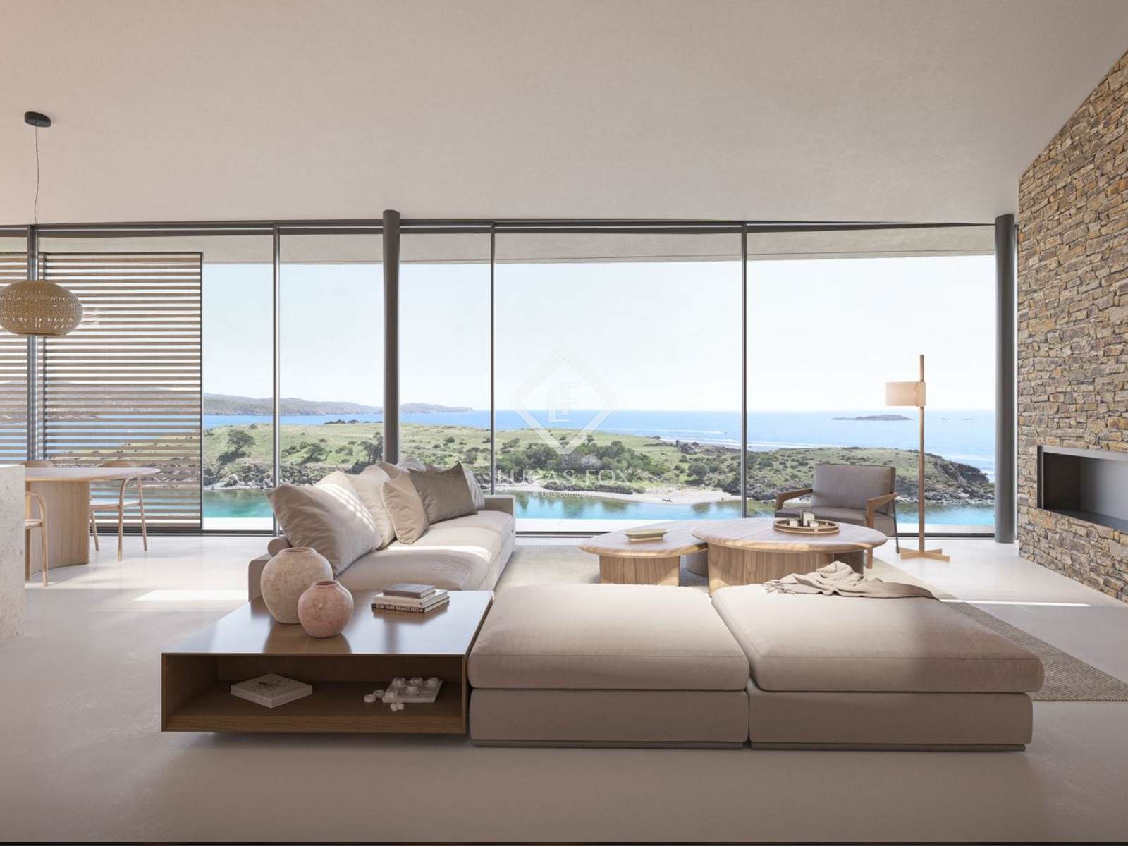 Living room of House or chalet for sale in Cadaqués  with Air Conditioner, Terrace and Swimming Pool