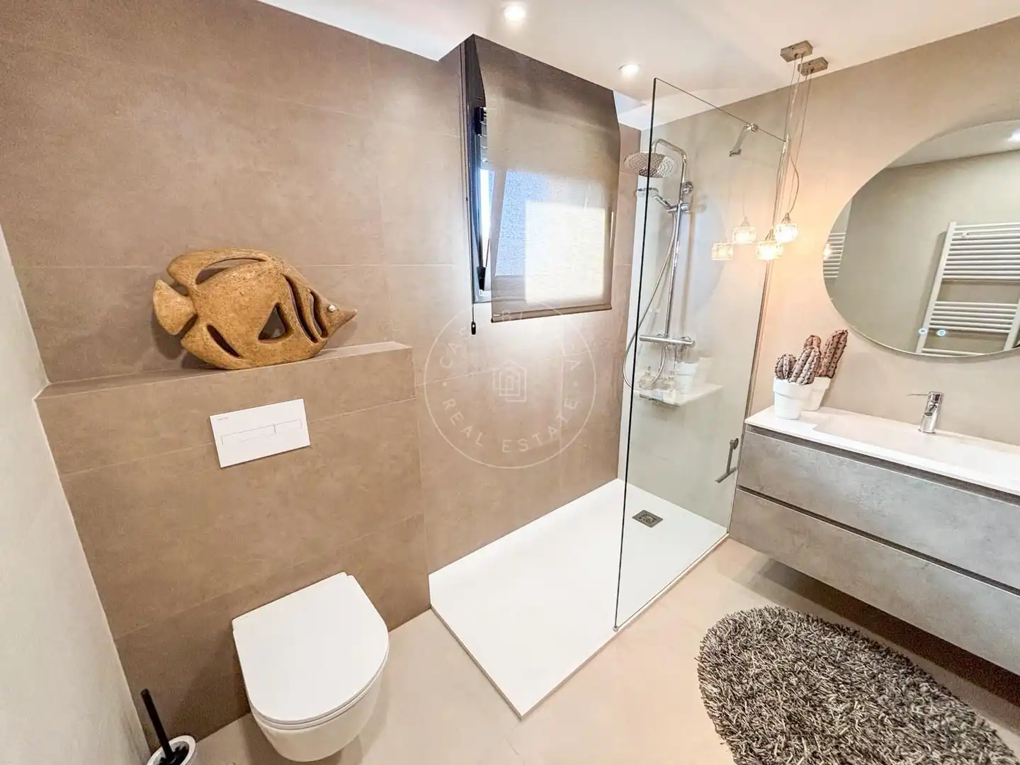 Bathroom of Houses for sale in Lloret de Mar  with Air Conditioner, Heating and Terrace