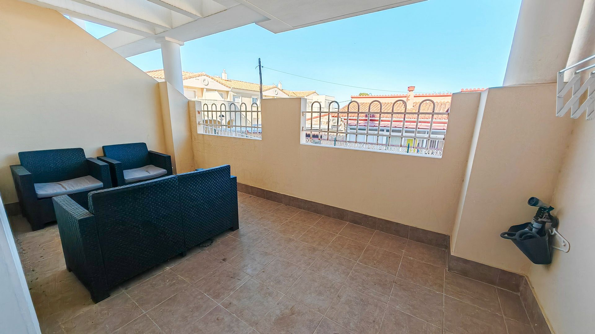 Terraza de Apartamento en venta en Dénia con Aire acondicionado, Calefacción y Jardín privado