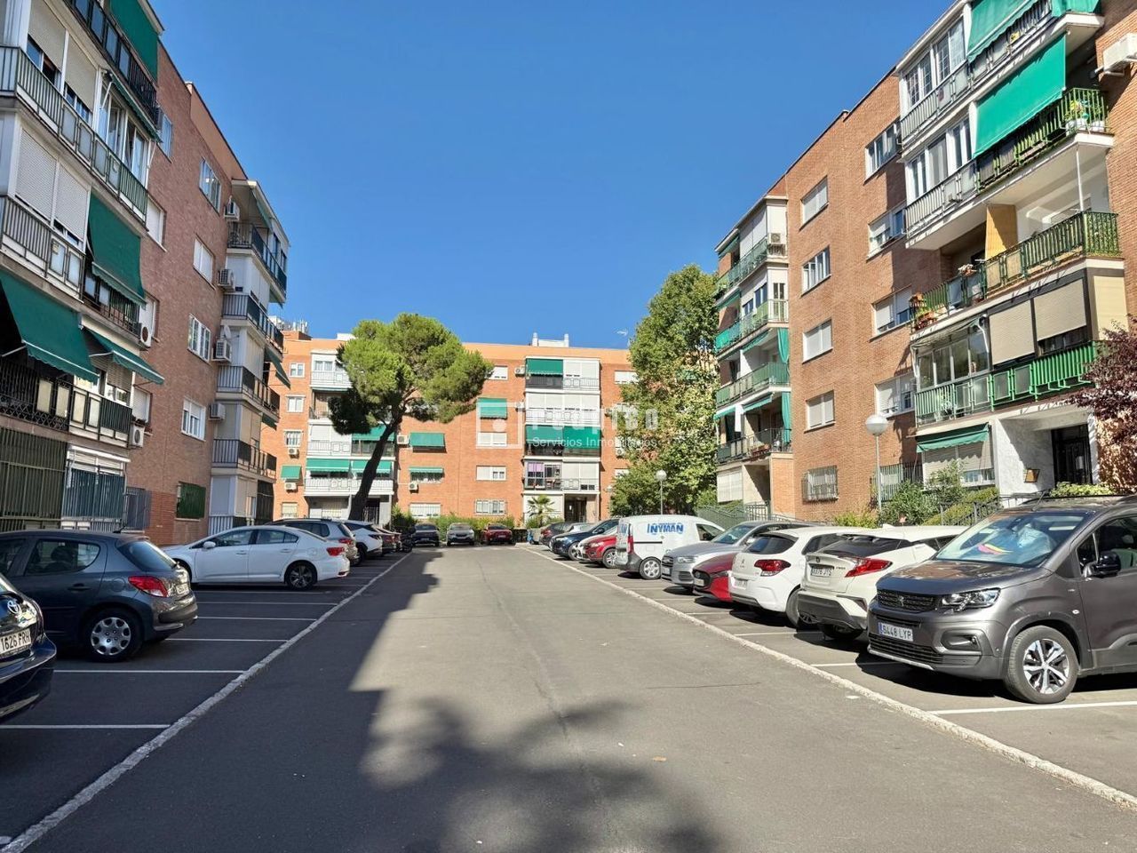 Vista exterior de Pis en venda en  Madrid Capital amb Calefacció, Terrassa i Moblat