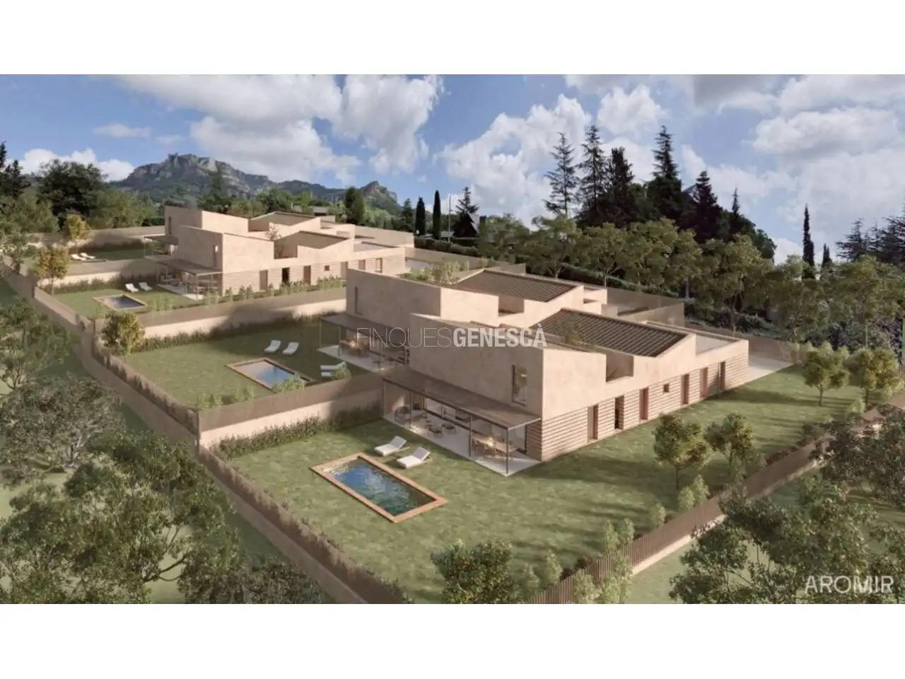 Jardín de Casa o chalet en venta en Matadepera con Aire acondicionado, Calefacción y Jardín privado