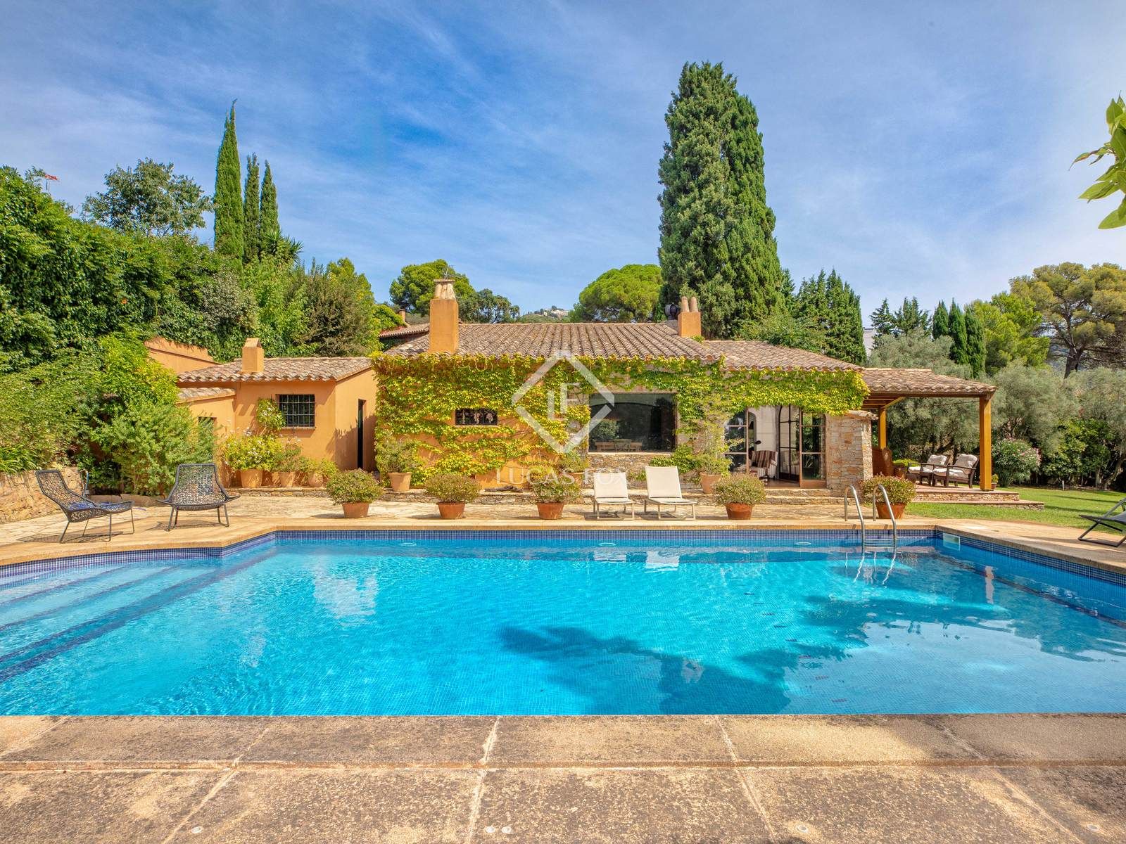 Jardín de Casa o chalet en venta en Begur con Aire acondicionado, Calefacción y Jardín privado