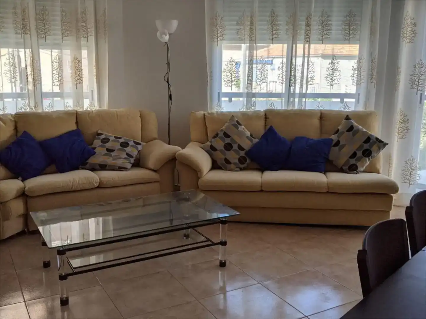 Sala de estar de Piso de alquiler en San Javier con Aire acondicionado y Amueblado