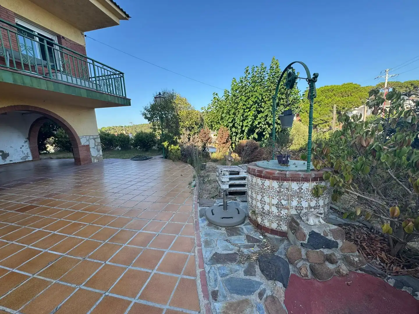 Terrassa de Casa o xalet en venda en Tordera amb Calefacció, Jardí privat i Terrassa