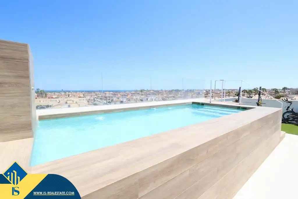Piscina de Àtic de lloguer en Orihuela amb Terrassa, Piscina i Moblat
