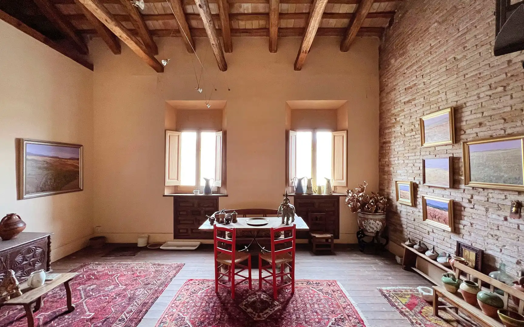 Comedor de Casa o chalet en venta en Figueres con Aire acondicionado, Jardín privado y Terraza