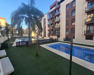 Swimming pool of Flat for sale in Mairena del Aljarafe  with Air Conditioner, Heating and Private garden