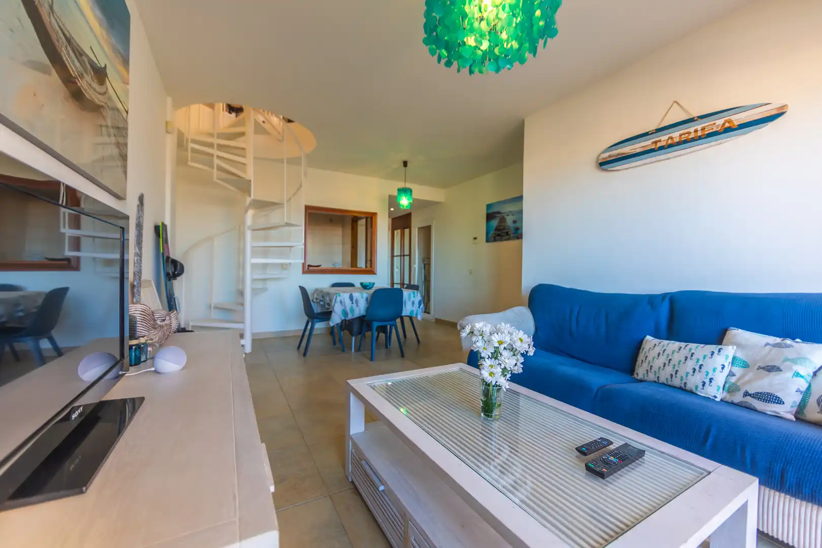 Sala de estar de Apartamento en venta en Tarifa con Aire acondicionado, Calefacción y Terraza