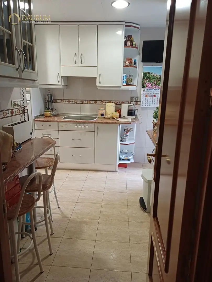 Kitchen of Flat for sale in Fuenlabrada  with Air Conditioner and Heating