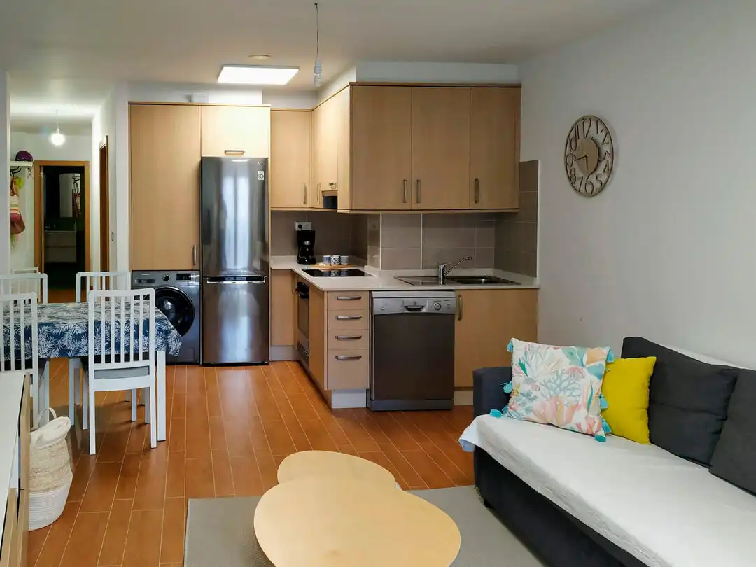 Kitchen of Flat for rent in Malpica de Bergantiños  with Heating, Oven and Washing machine