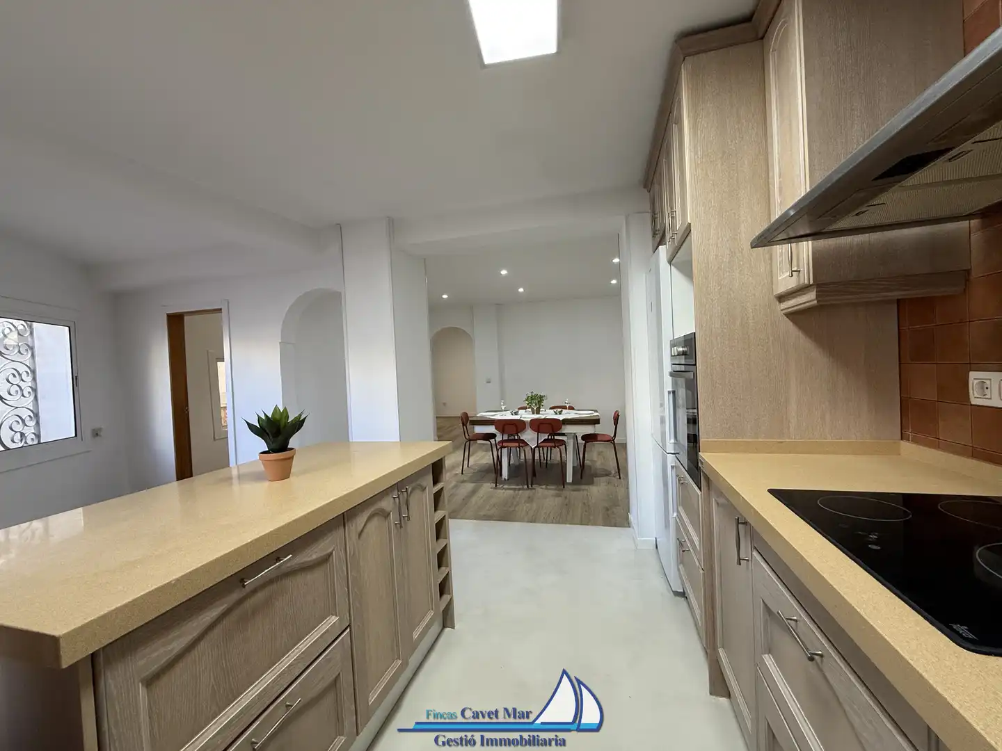 Cocina de Casa adosada en venta en Mont-roig del Camp con Aire acondicionado, Calefacción y Jardín privado