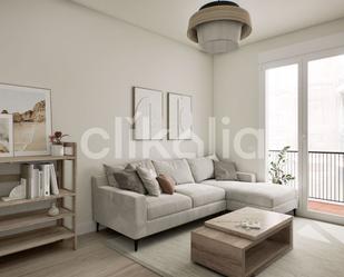 Living room of Flat for sale in  Barcelona Capital  with Air Conditioner, Heating and Terrace