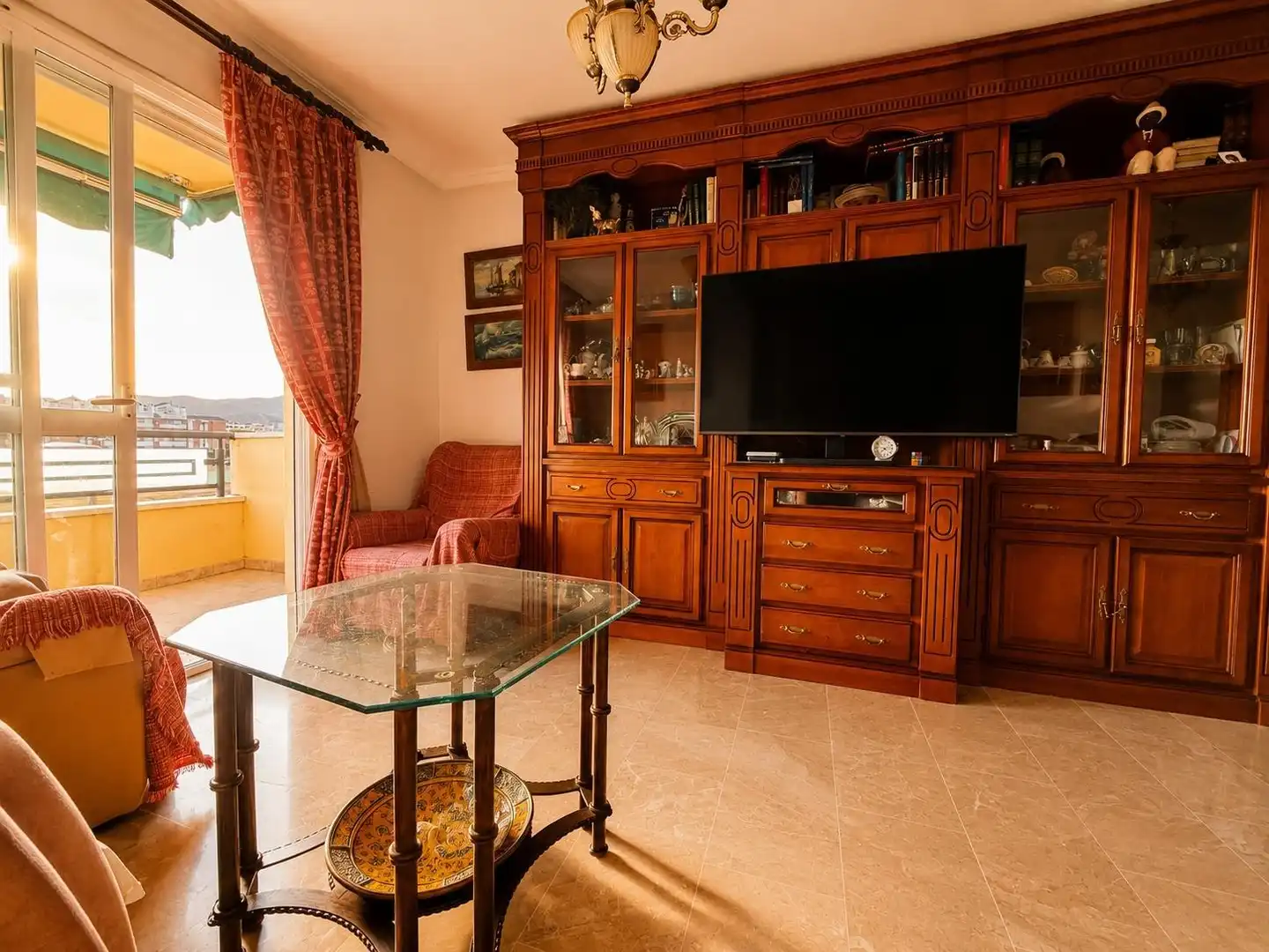 Wohnzimmer von Wohnung zum Verkauf in Córdoba mit Heizung, Privatgarten und Terrasse