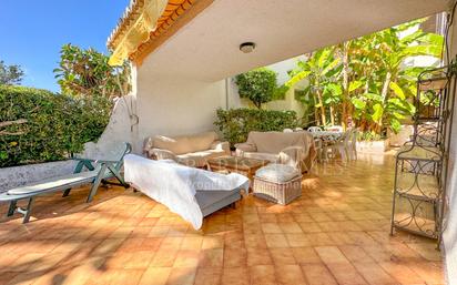 Jardí de Casa o xalet en venda en Dénia amb Jardí privat, Terrassa i Piscina