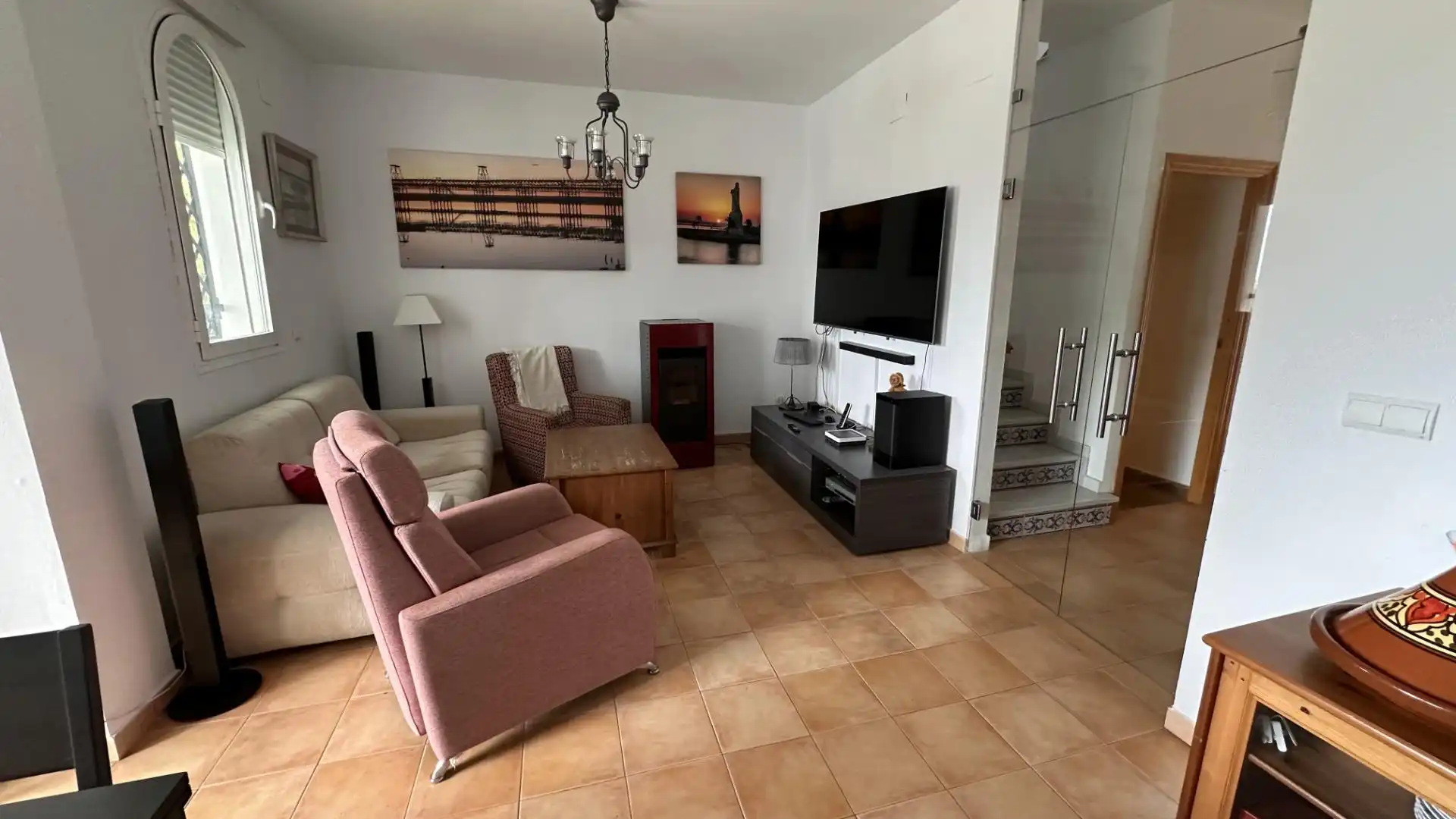 Sala de estar de Casa adosada en venta en Mazagón, Huelva