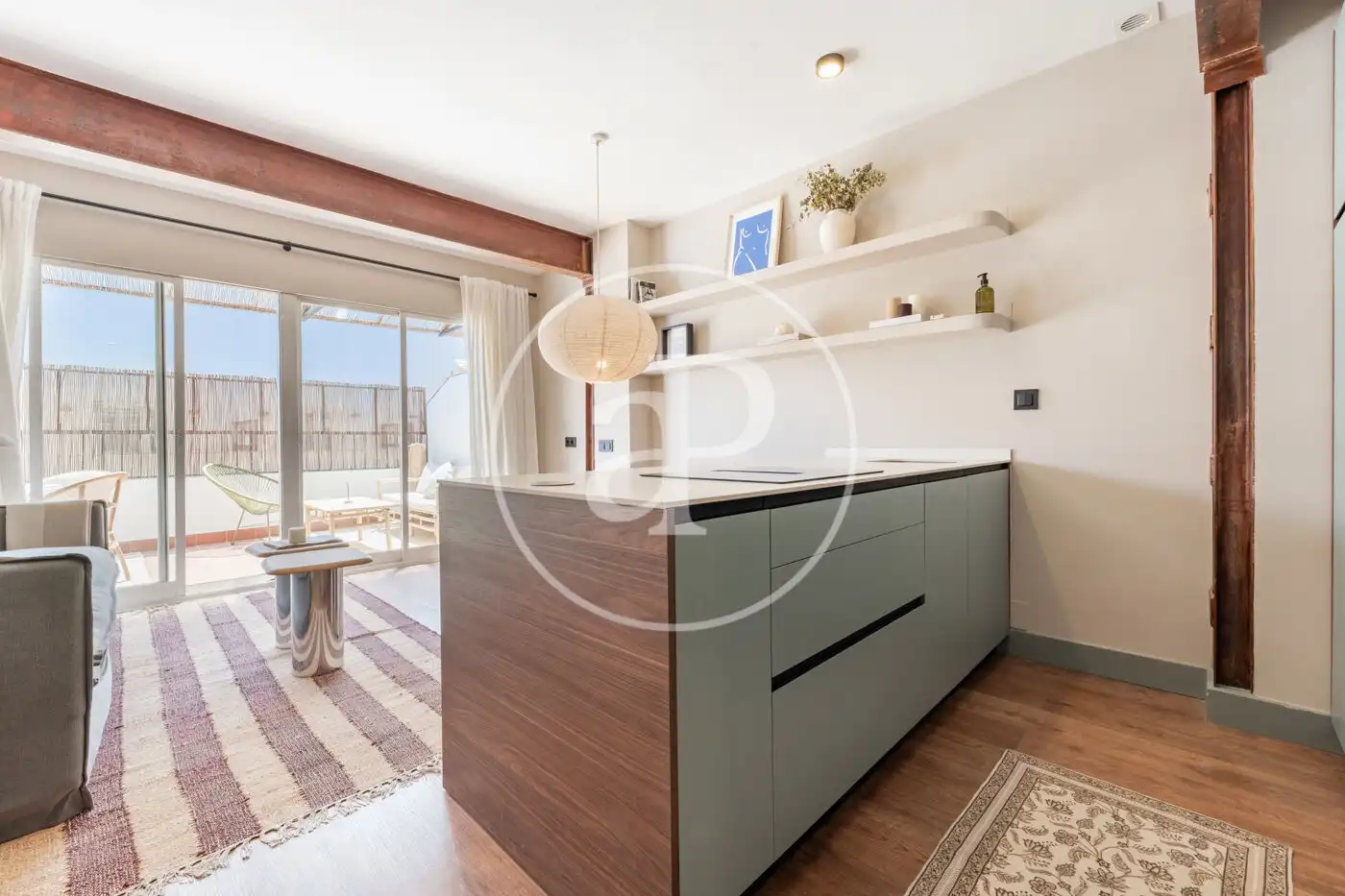 Cocina de Ático en venta en Madrid con Aire acondicionado, Calefacción y Terraza