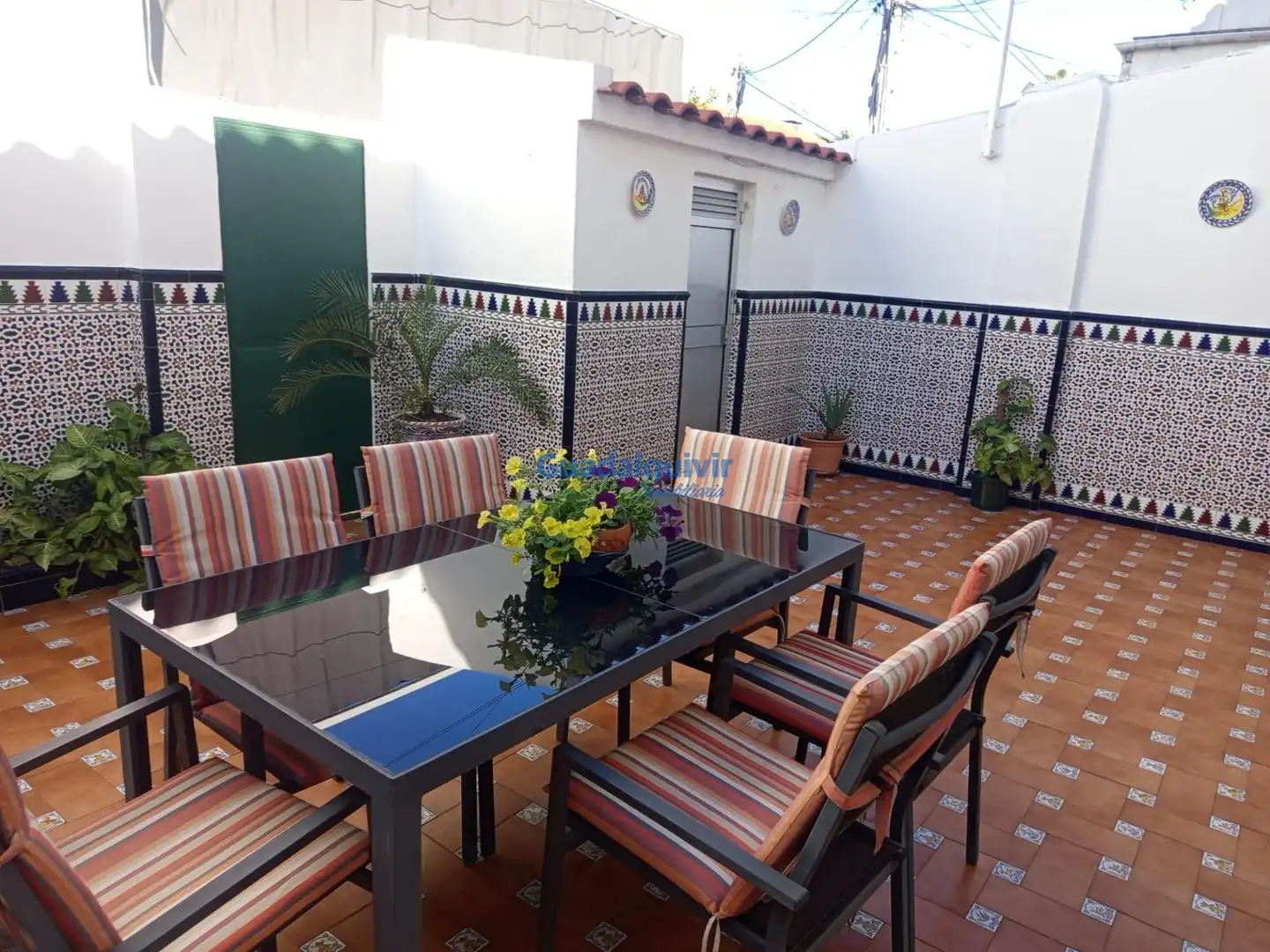 Terraza de Casa adosada en venta en Montequinto con Aire acondicionado, Jardín privado y Trastero
