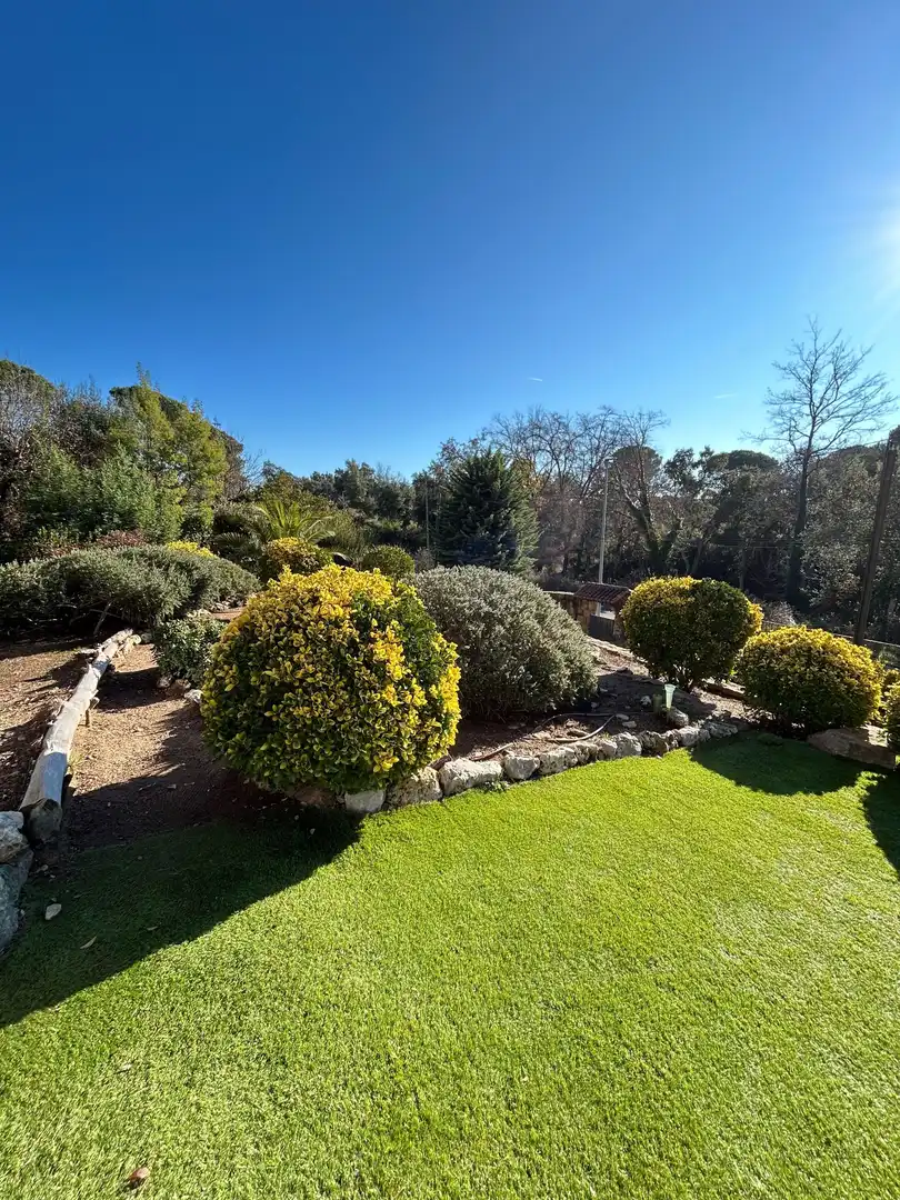Jardín de Casa o chalet en venta en Santa Coloma de Farners con Calefacción, Jardín privado y Terraza