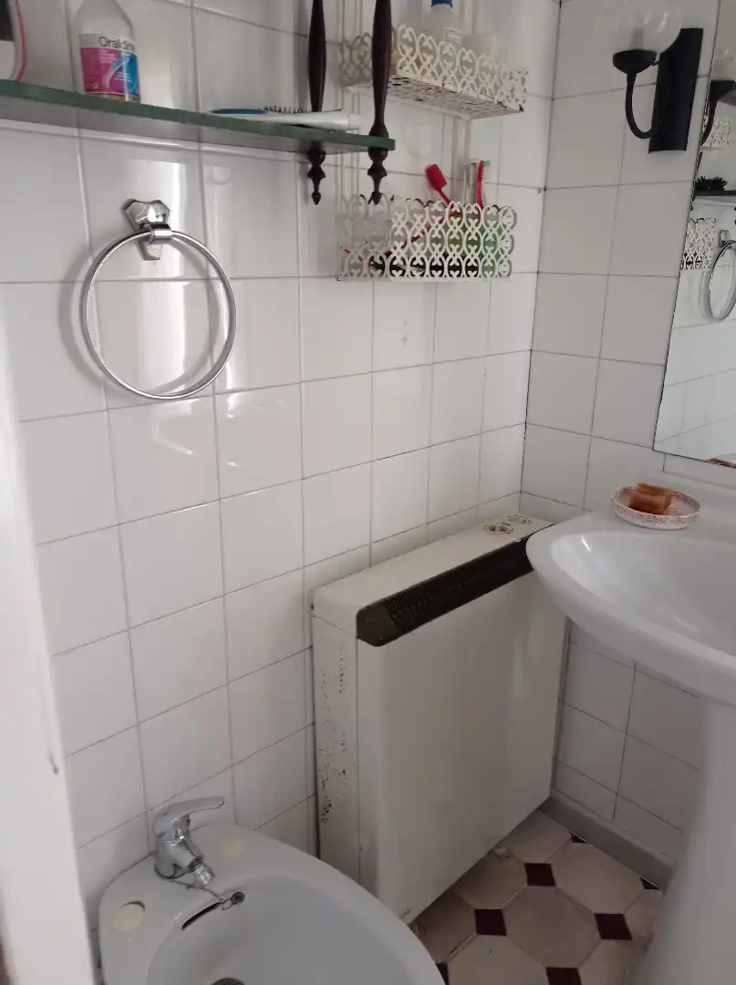 Bany de Casa adosada en venda en A Fonsagrada  amb Jardí privat, Moblat i Balcó