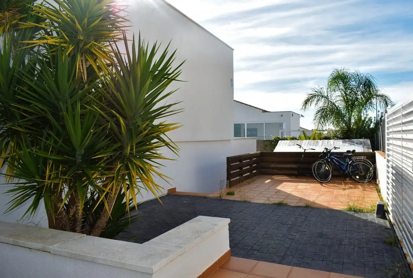 Terrassa de Casa adosada en venda en Calafell amb Calefacció, Jardí privat i Terrassa