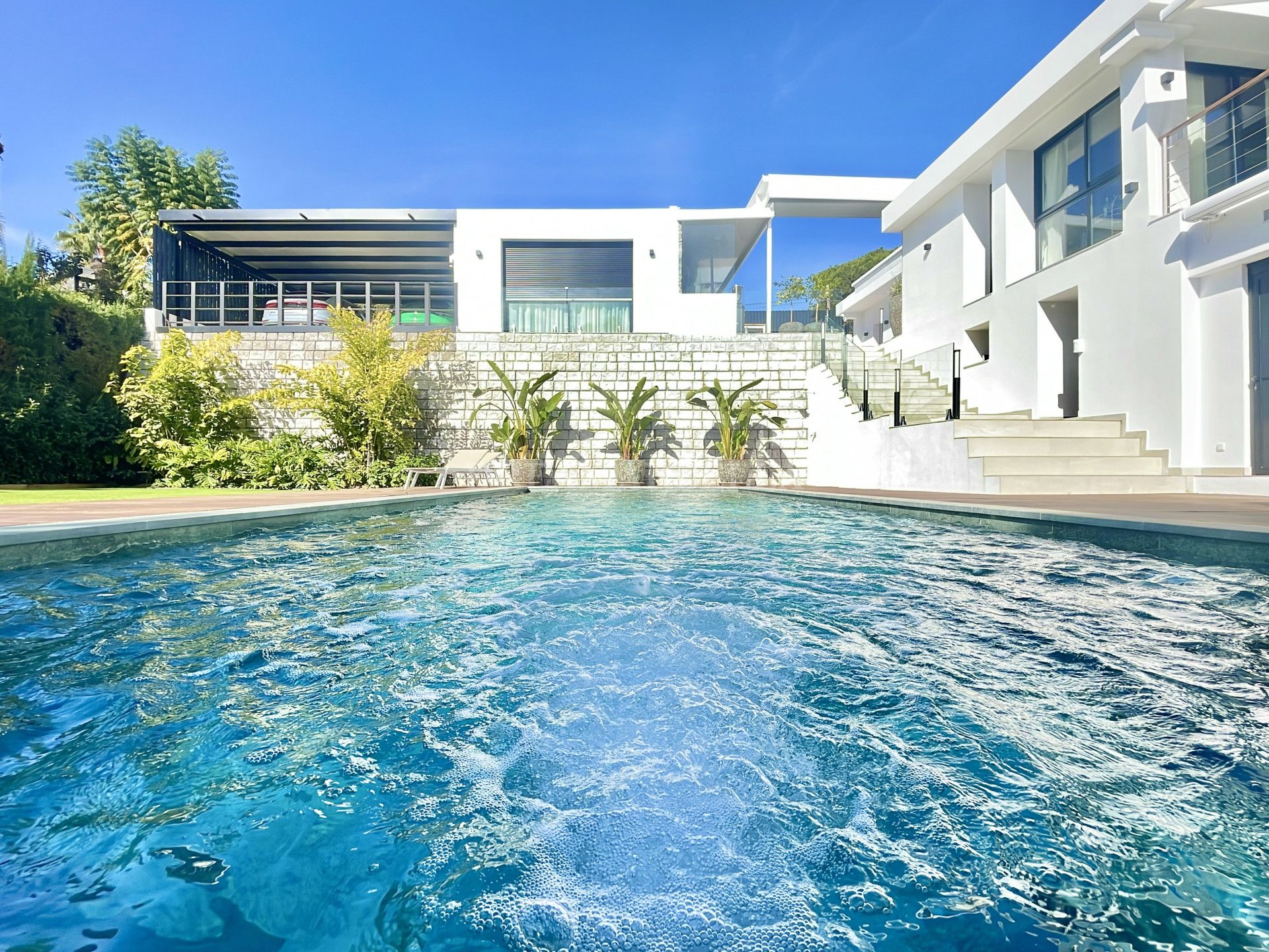 Swimming pool of Houses for sale in Marbella  with Air Conditioner, Private garden and Swimming Pool