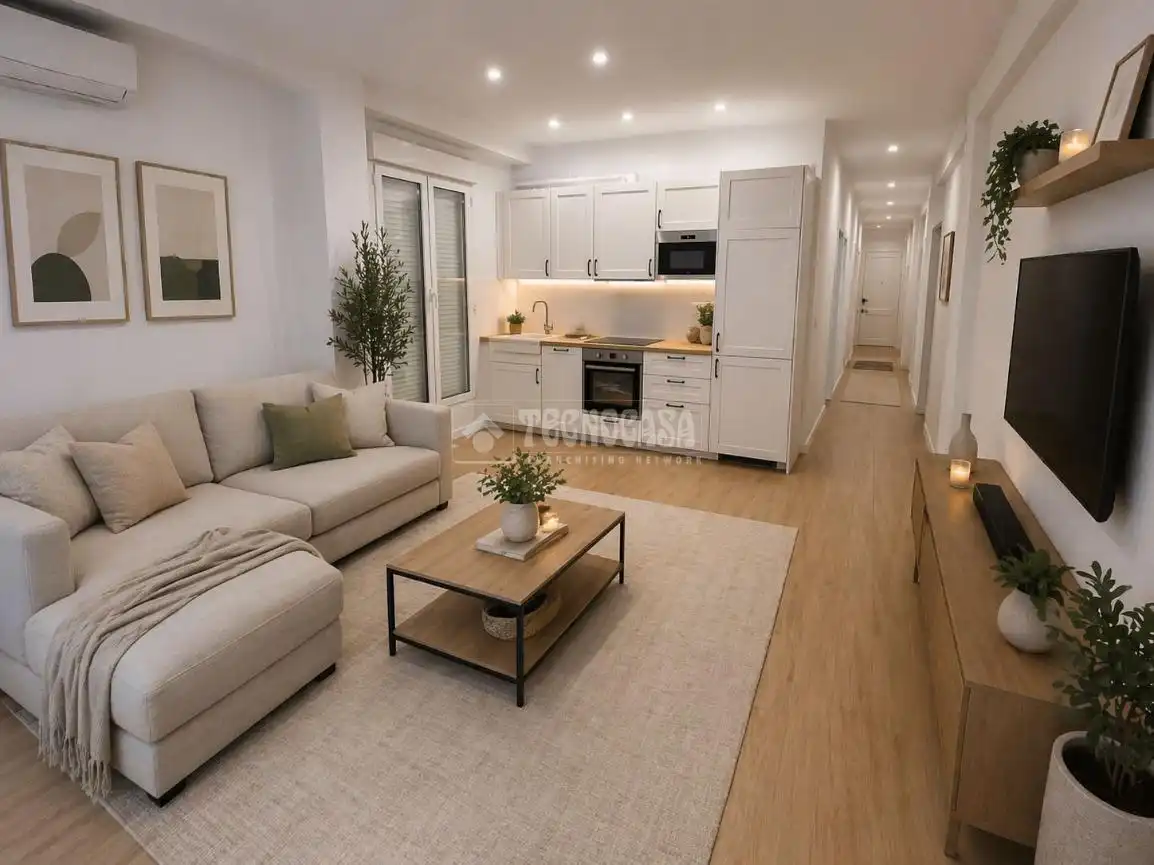 Wohnzimmer von Wohnung zum Verkauf in  Valencia Capital mit Klimaanlage und Terrasse