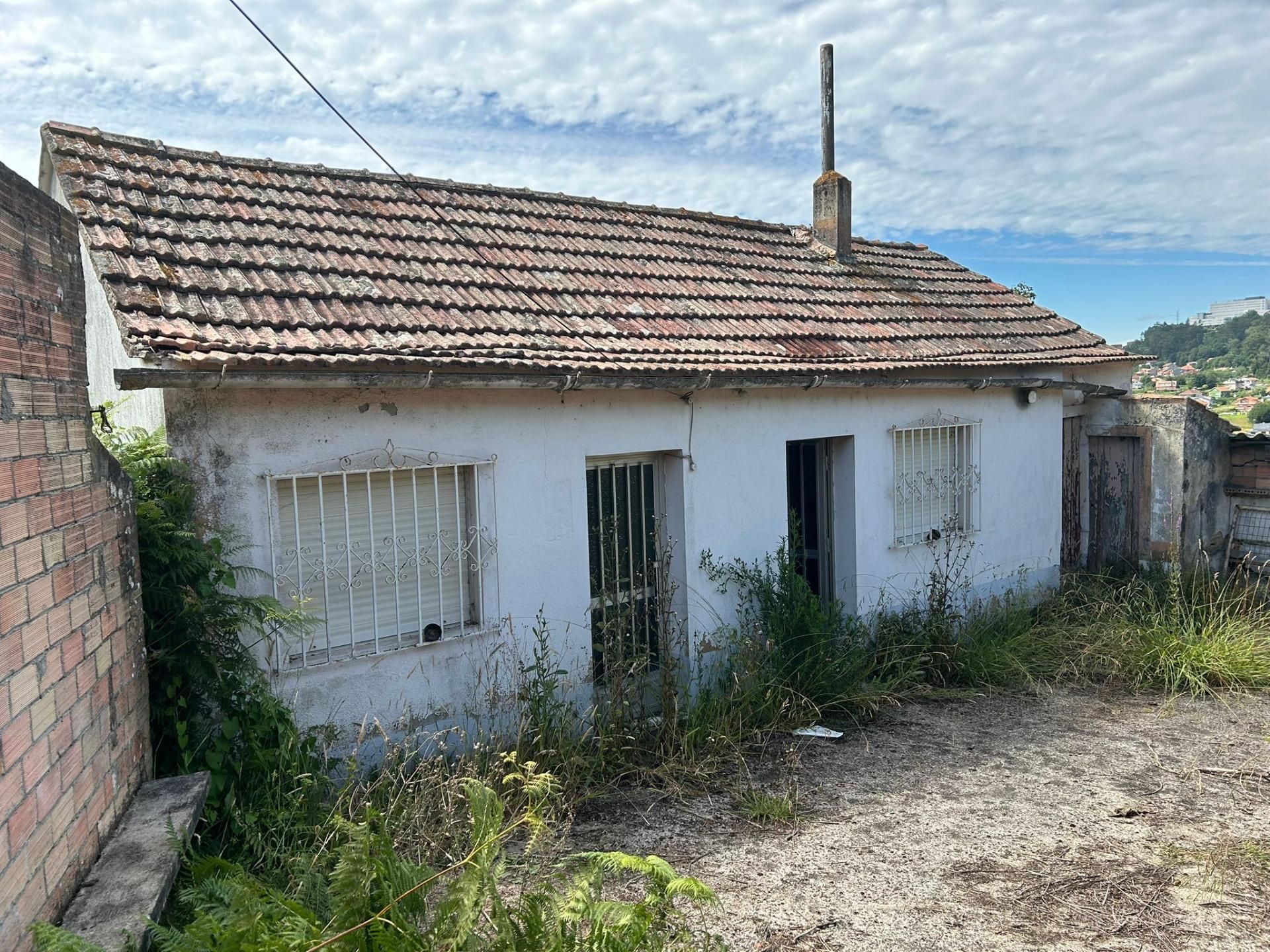 Vista exterior de Casa o xalet en venda en Vigo 