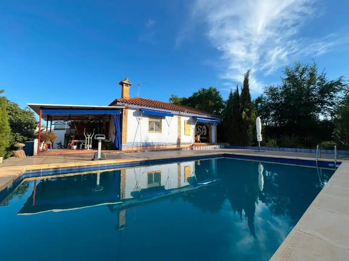 Vista exterior de Finca rústica en venta en Carmona