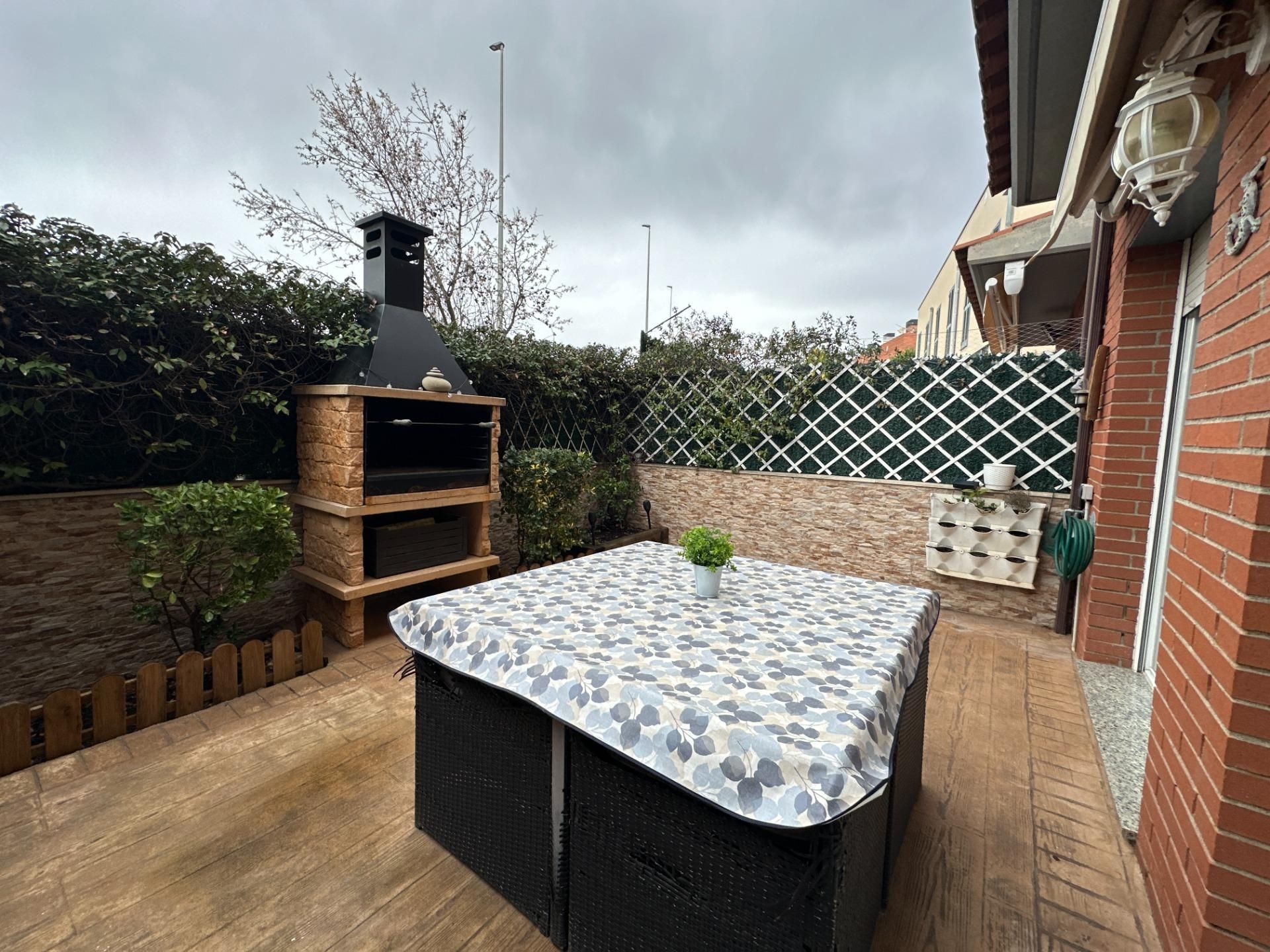 Terrace of Single-family semi-detached for sale in Abrera  with Air Conditioner, Heating and Private garden