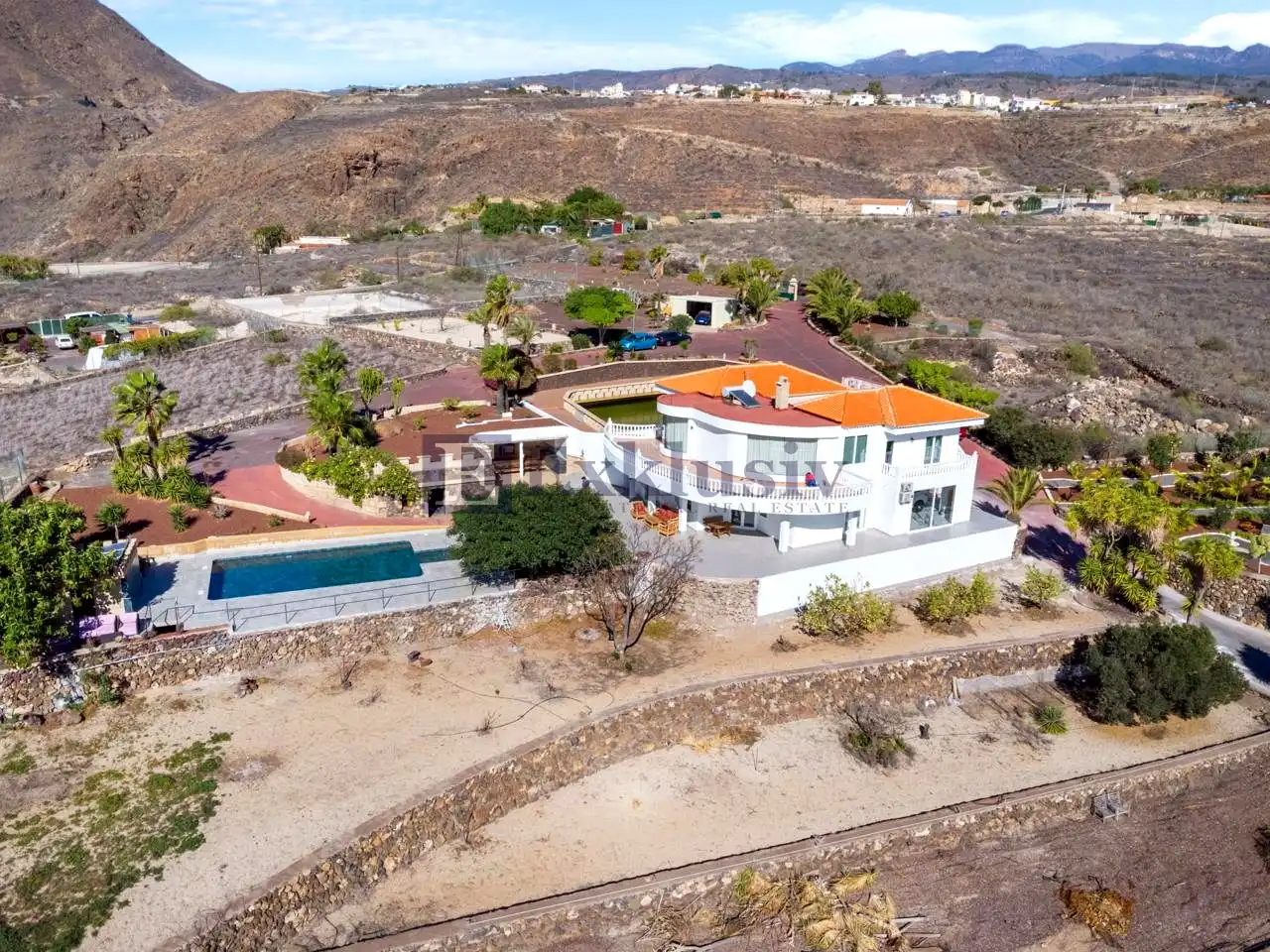 Exterior view of Houses for sale in San Miguel de Abona  with Private garden, Terrace and Swimming Pool