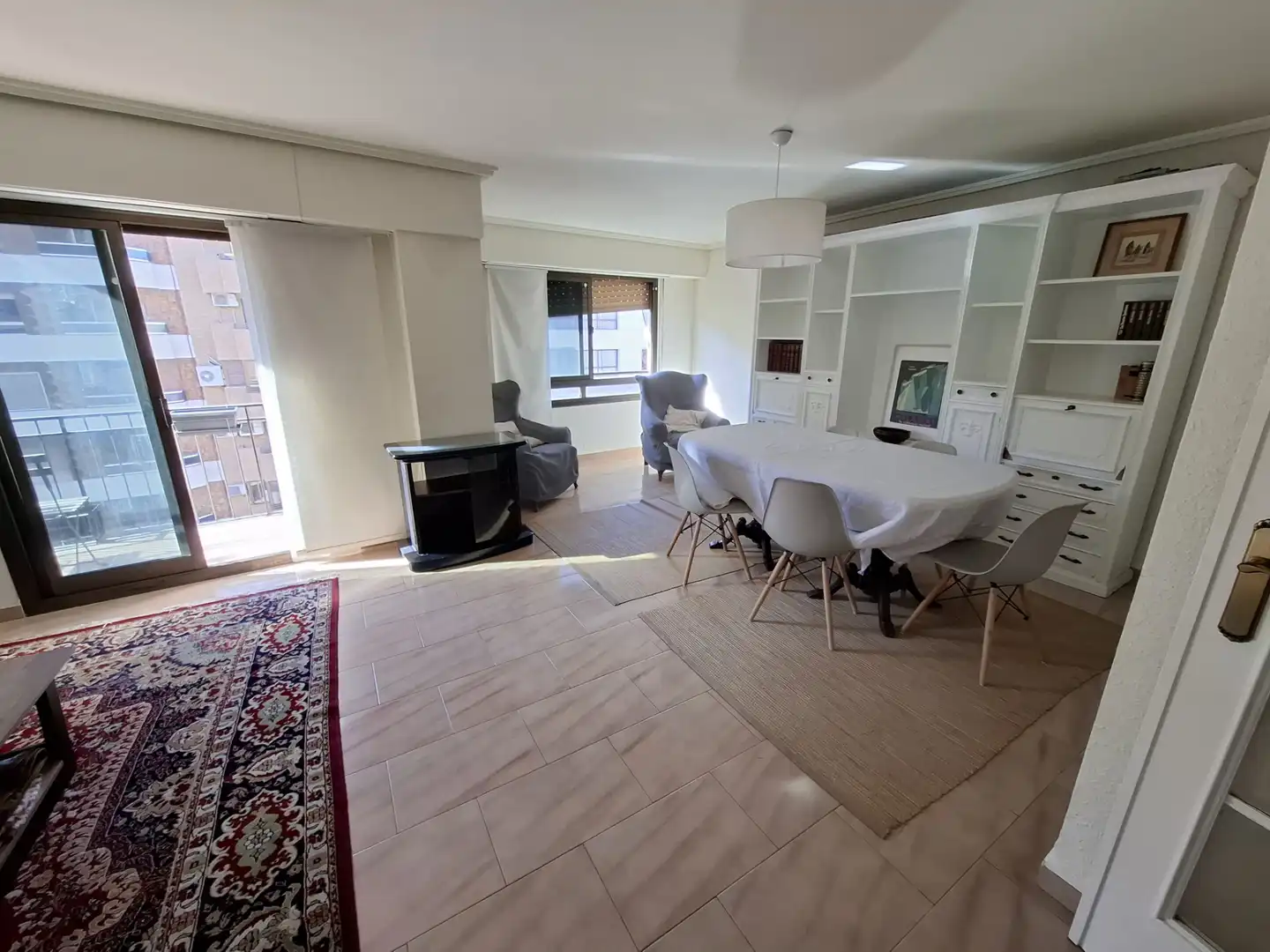 Wohnzimmer von Wohnung zum Verkauf in Valencia mit Möbliert und Balkon