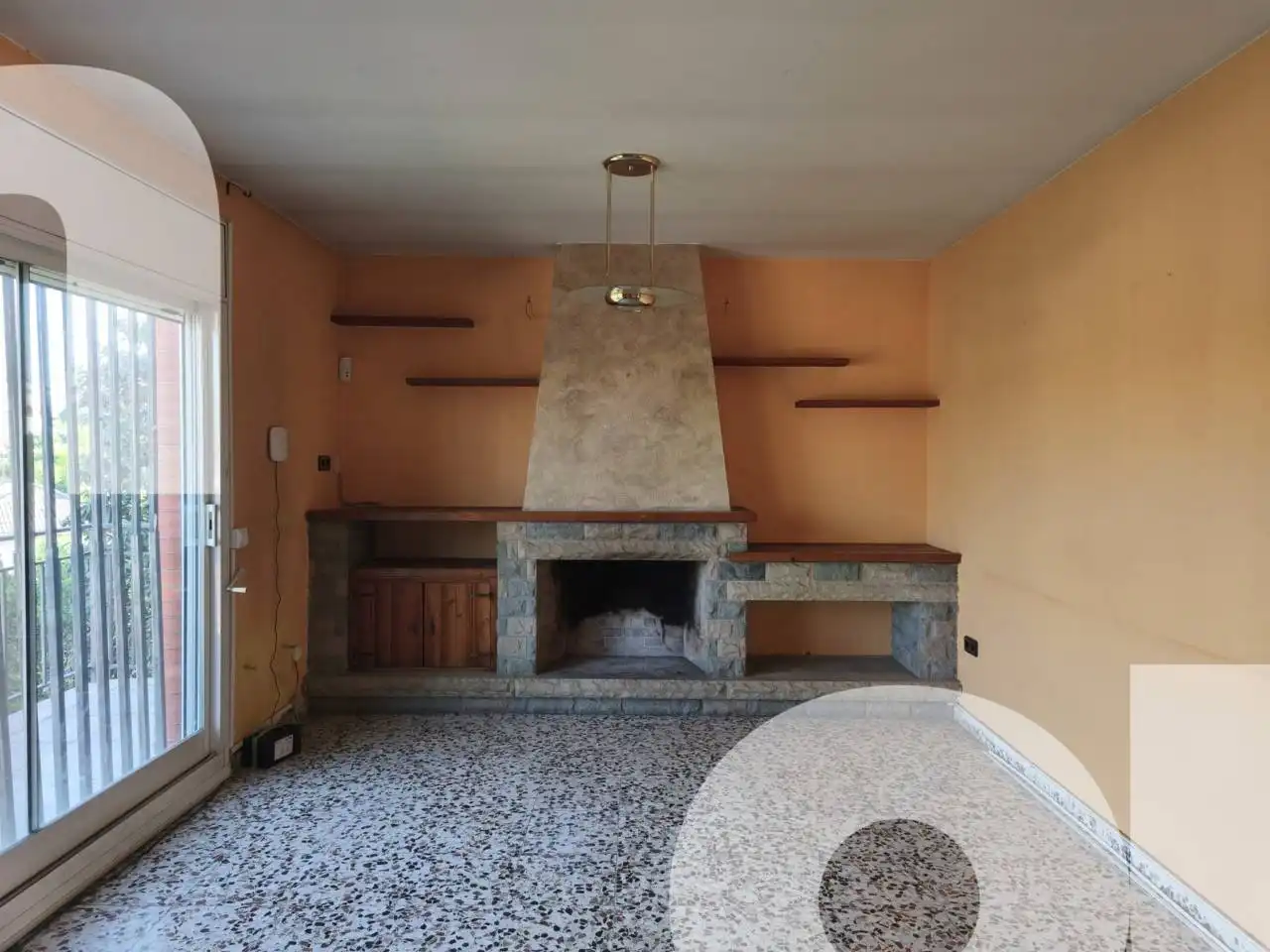 Sala de estar de Casa o chalet en venta en Lliçà d'Amunt con Jardín privado, Terraza y Piscina