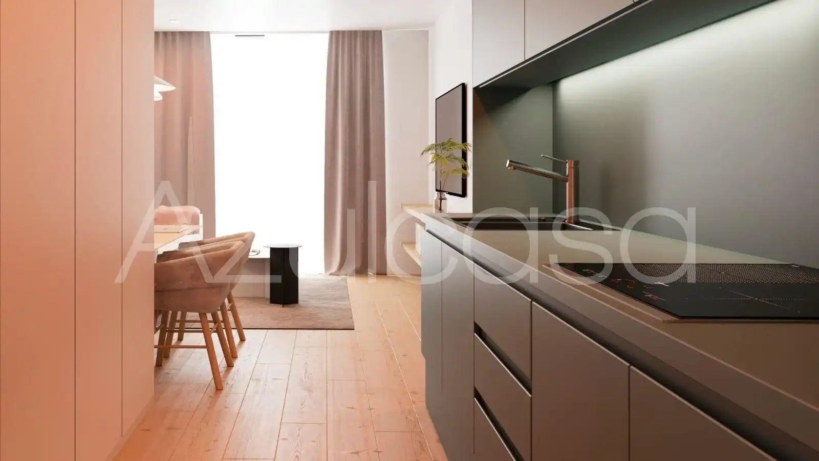 Cocina de Residencial en venta en Alicante / Alacant