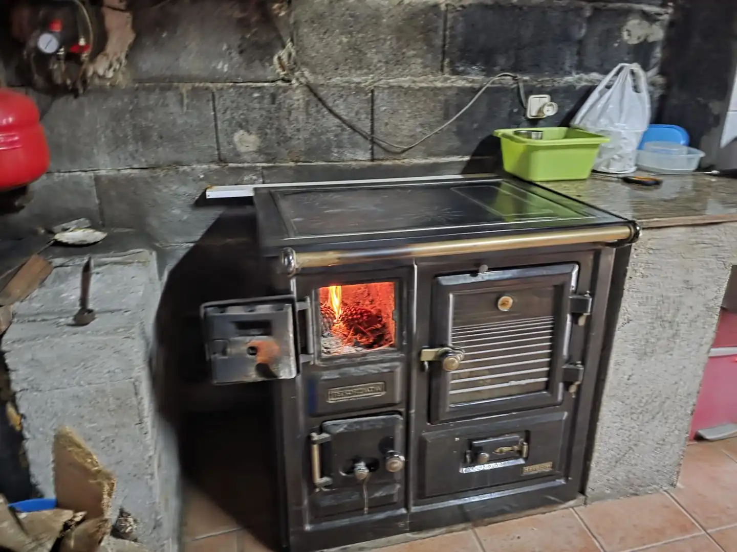 Cocina de Casa o chalet en venta en O Porriño   con Trastero
