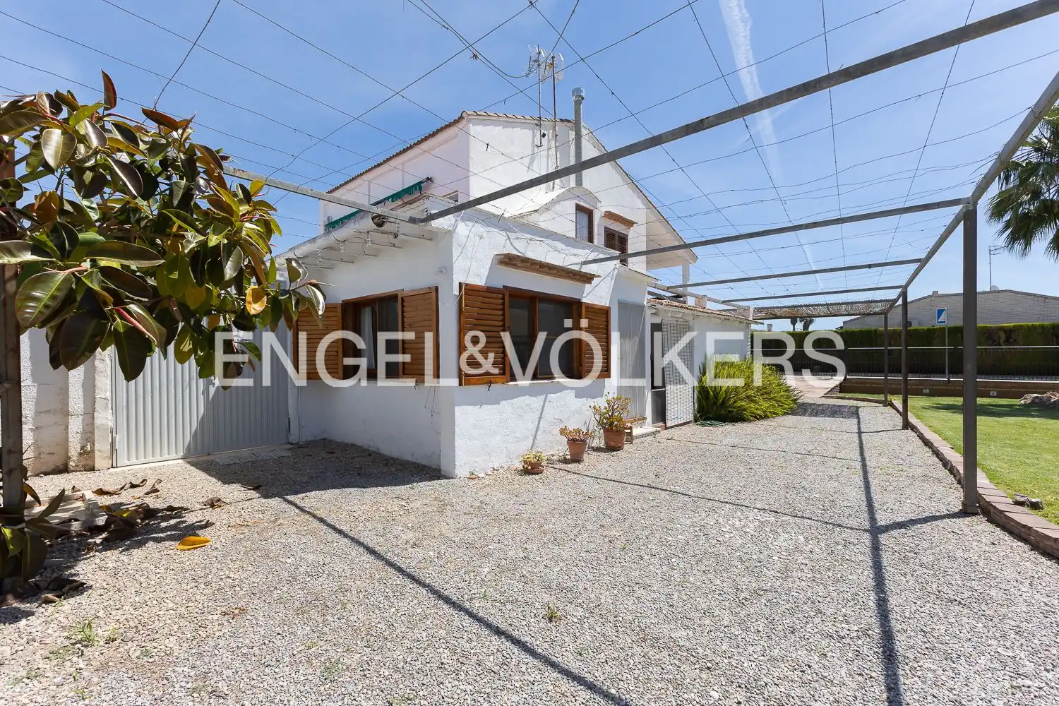 Exterior view of Houses for rent in Sagunto / Sagunt  with Air Conditioner, Heating and Private garden