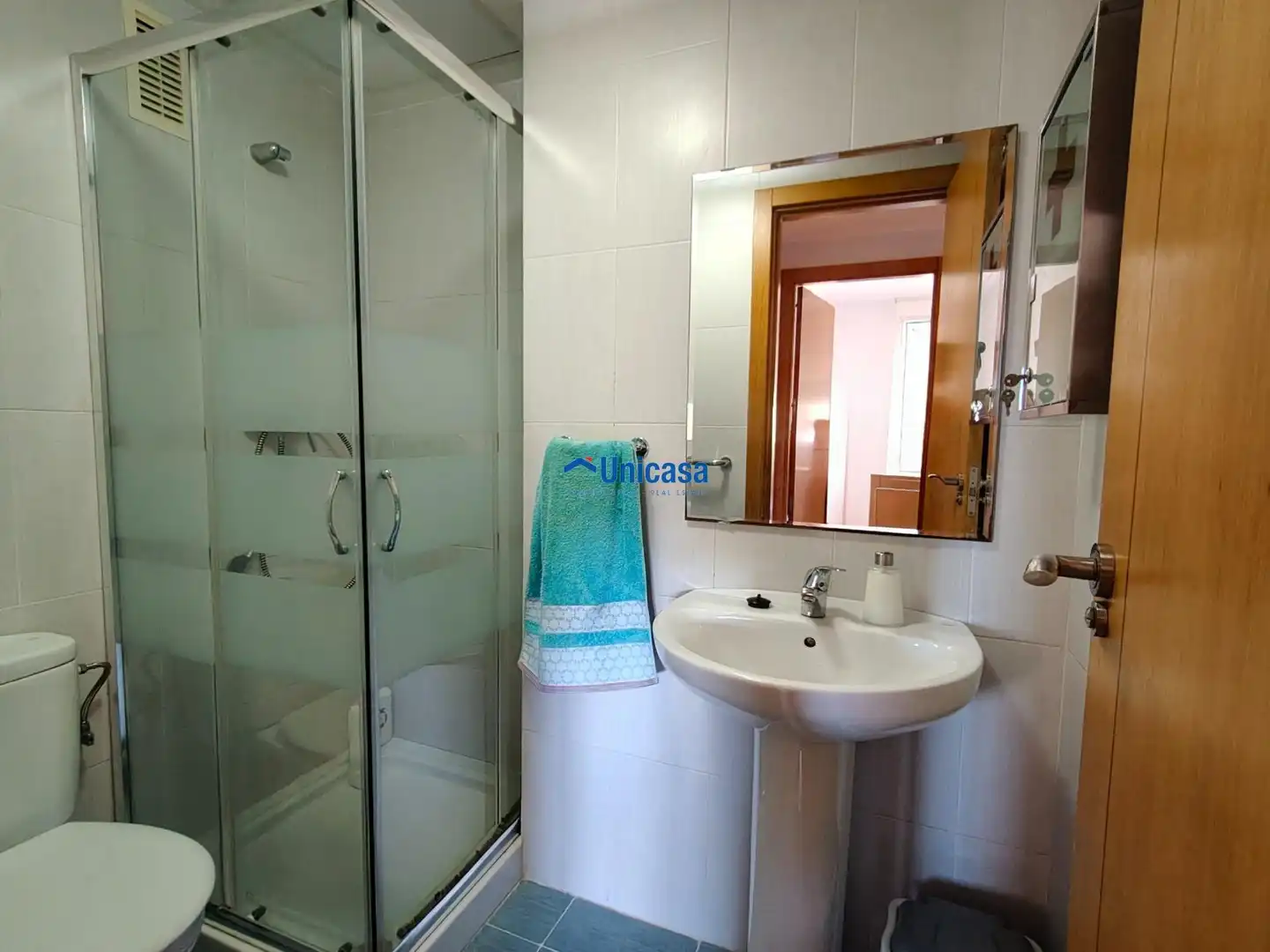 Bathroom of Flat for rent in Málaga  with Air Conditioner, Furnished and Community pool