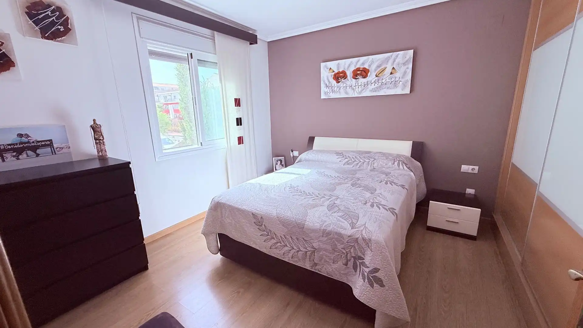 Bedroom of Flat for sale in La Nucia  with Air Conditioner, Heating and Terrace