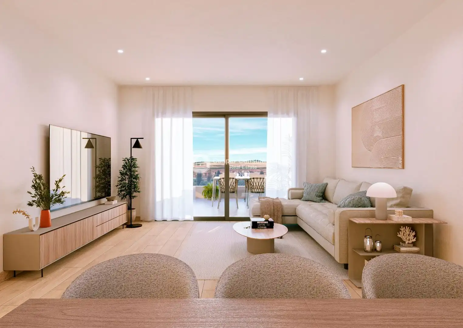 Sala d'estar de Àtic en venda en Torrevieja amb Aire condicionat, Calefacció i Terrassa