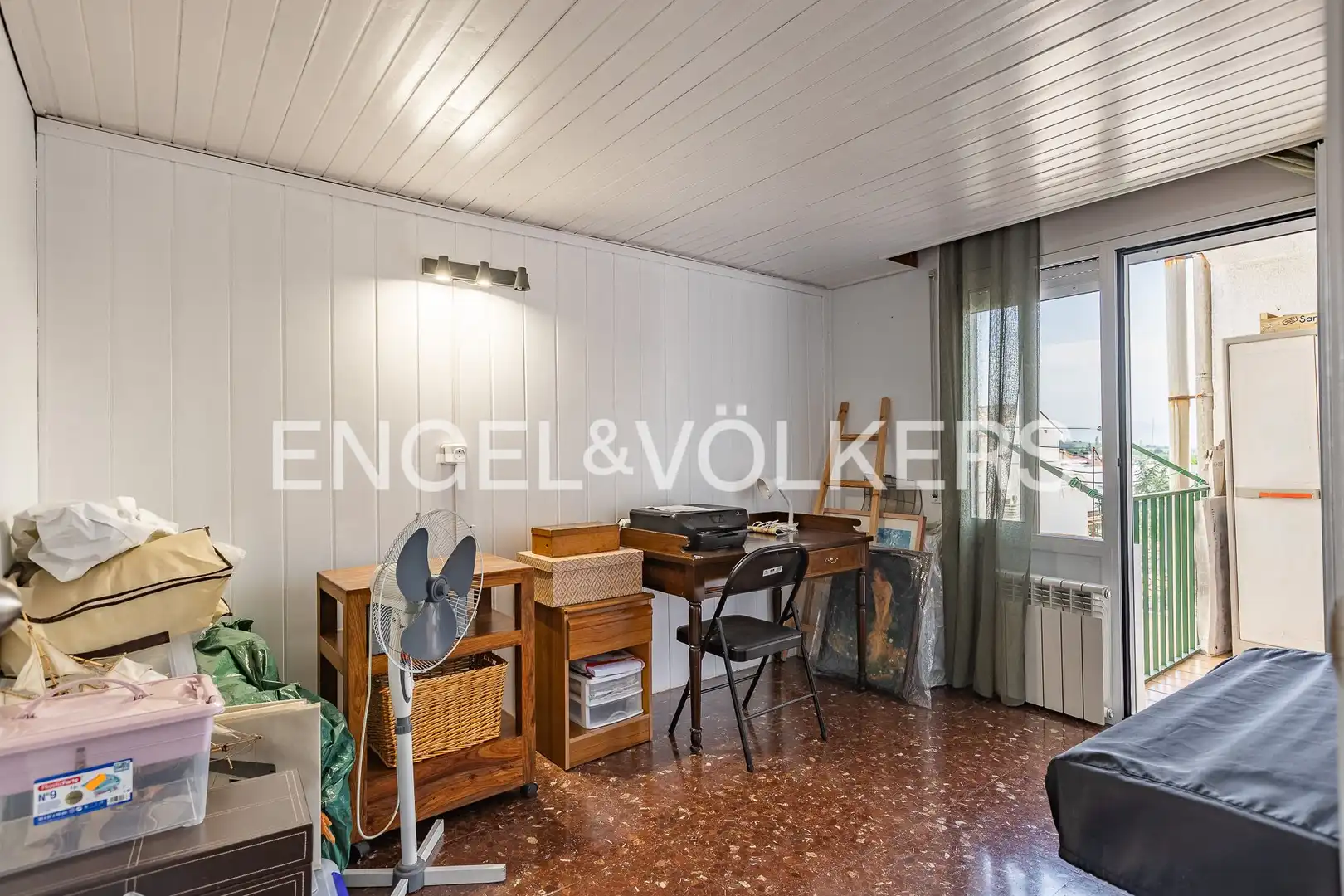 Sala de estar de Ático en venta en Sant Cugat del Vallès con Aire acondicionado, Calefacción y Terraza